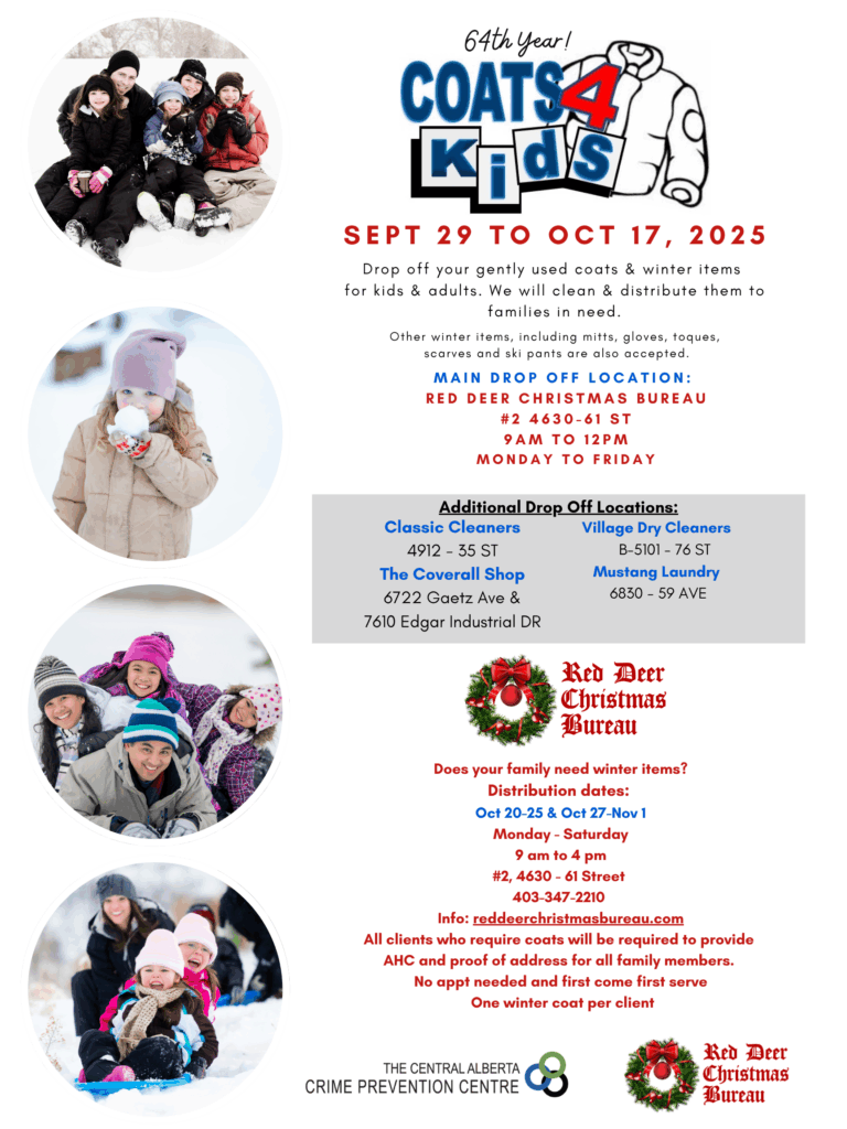 charity check stop poster 2024.